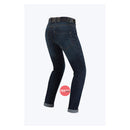 PMJ Jeans Cafe Racer With Belt Mid Blue Size 46