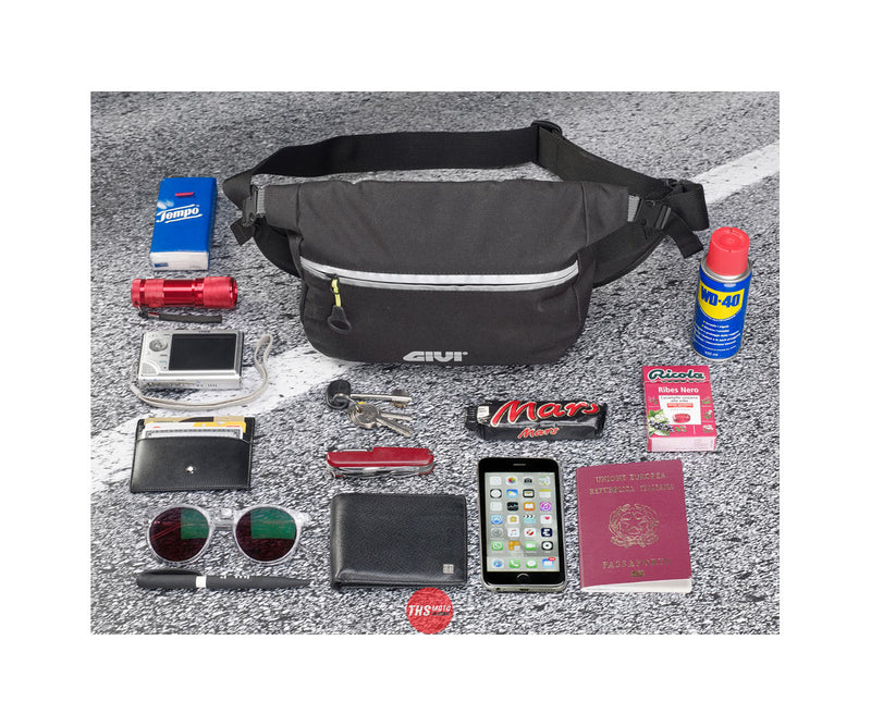 Givi Waist Bag Roll Top Water Resistant