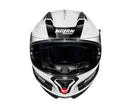 Nolan Helmet N87 Plus Distinctive Metal White/Black Size X-Small