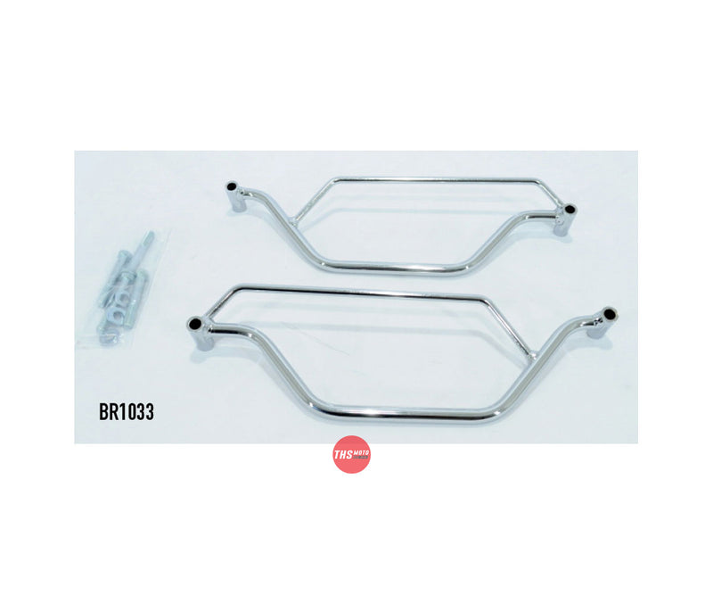 Saddle Bag Supports Hd Softtail '06 Std & Nighttrain '07->