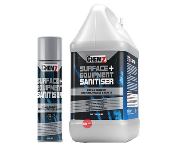Chemz 5L Surface & Equipment/Tool Sanitiser Ethanol Based -Mpi C44