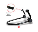 Bike Lift Front Adj. Stand Black With SAP10 Adapters For Radial Caliper