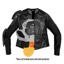 Spidi Base-1 Armor (Vision Light) Jacket Black Size Large