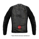 Spidi Base-1 Armor (Vision Light) Jacket Black Size Large