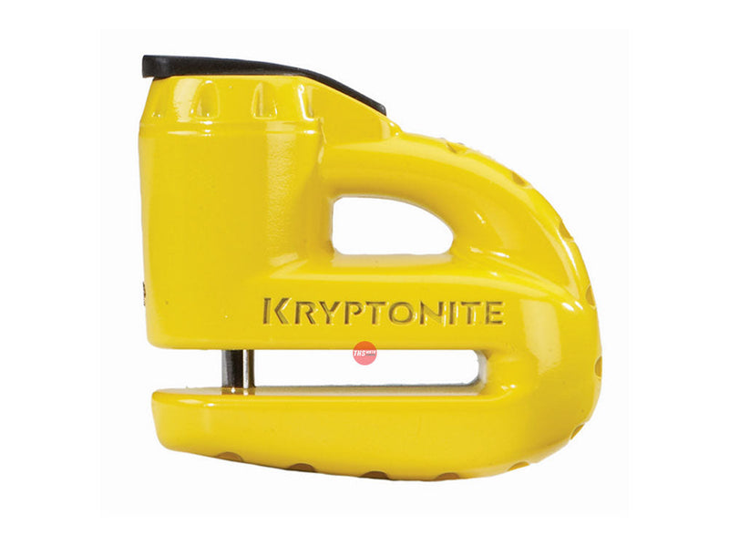 Kryptonite Keeper 5-S2 Disc Lock - Matte Yellow W/reminder 3C