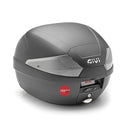 Givi Monolock Top Box 29Lt Black Tech Reflectors