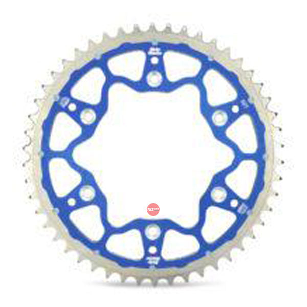 Moto Master Sprocket Rear Fusion Dual Ring Blue 51T