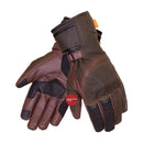 Merlin Ranger Long Wax Gloves Brown Size Large