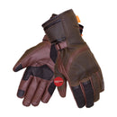 Merlin Ranger Long Wax Gloves Brown Size Small