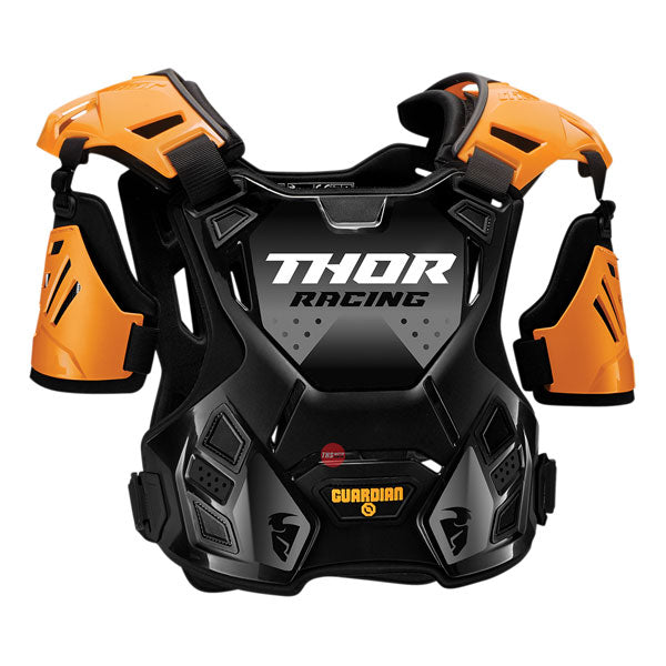 Thor Chest Protector MX Adult Medium Large Black Orange