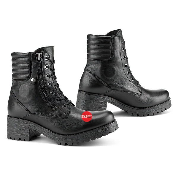 Falco Misty Ladies Motorcycle Boots Black Size 39 EU