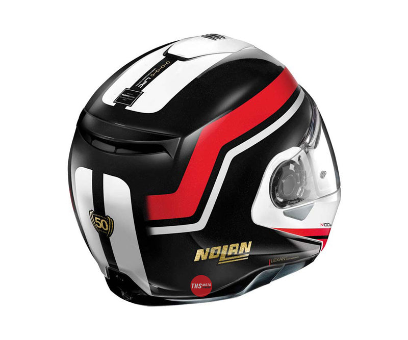 Nolan Helmet N1005 Plus White/Black/Red 50 Anni Edition Size 2XL