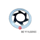 Beringer Racing Disc Left Yamaha R1 04 Black