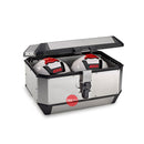Givi Monokey Top Box 56Lt Alaska Alu Silver