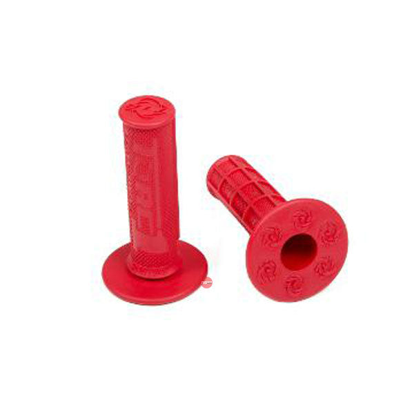 Torc1 Racing Hole Shot Grips Mx Waffle Soft Compound Red Includes Grip Glue