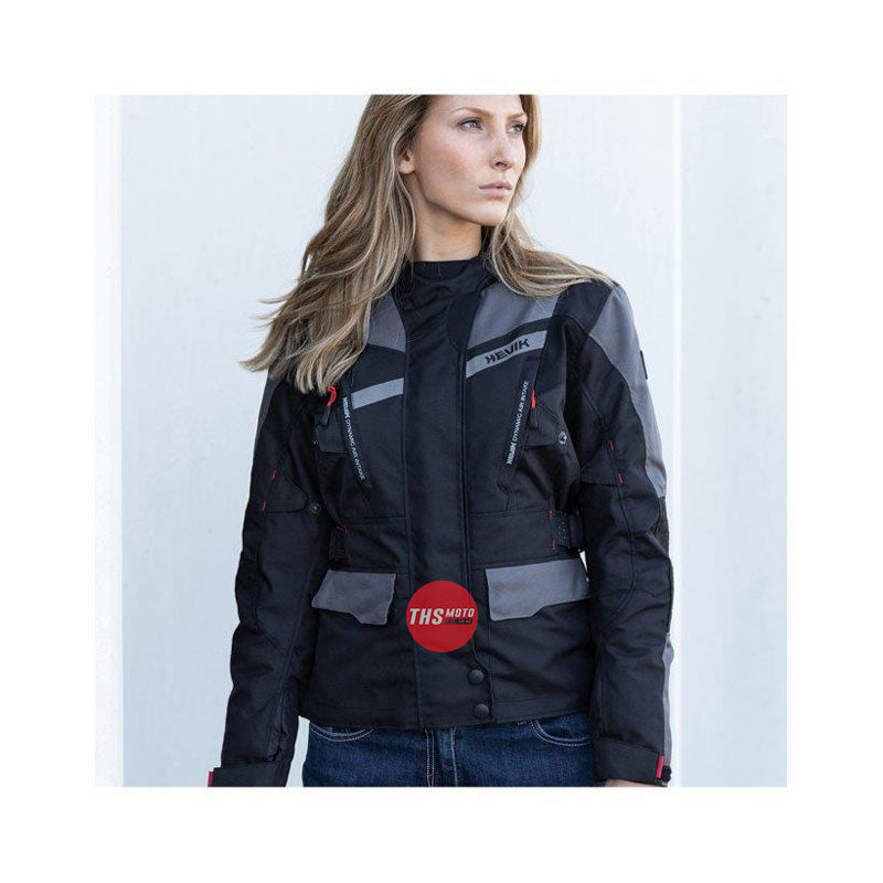Hevik Stelvio Ladies Light Jacket Grey/Black Size Medium