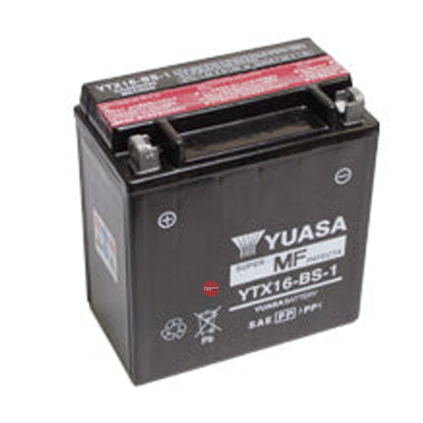 Yuasa YTX16-BS-1 Battery Factory Activated Non Dg