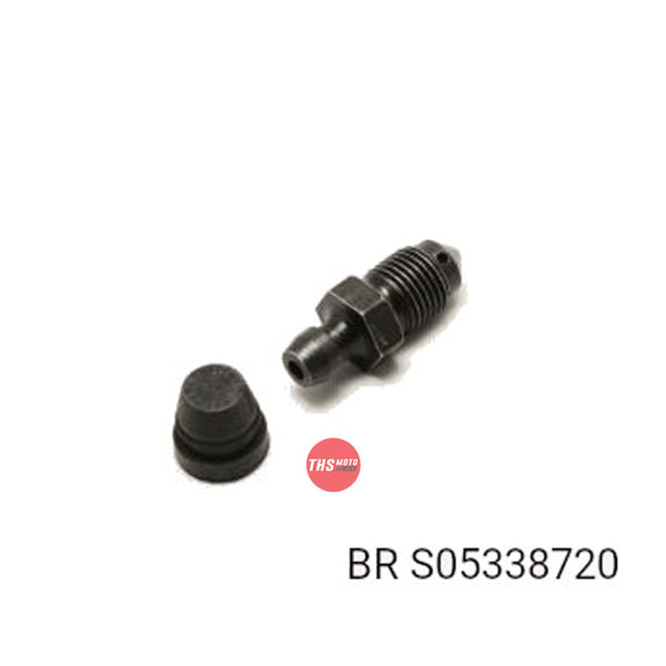 Brembo Bleed Nipple With Cap 10X1 Single Alt Br S105338710 /Bh 4729C