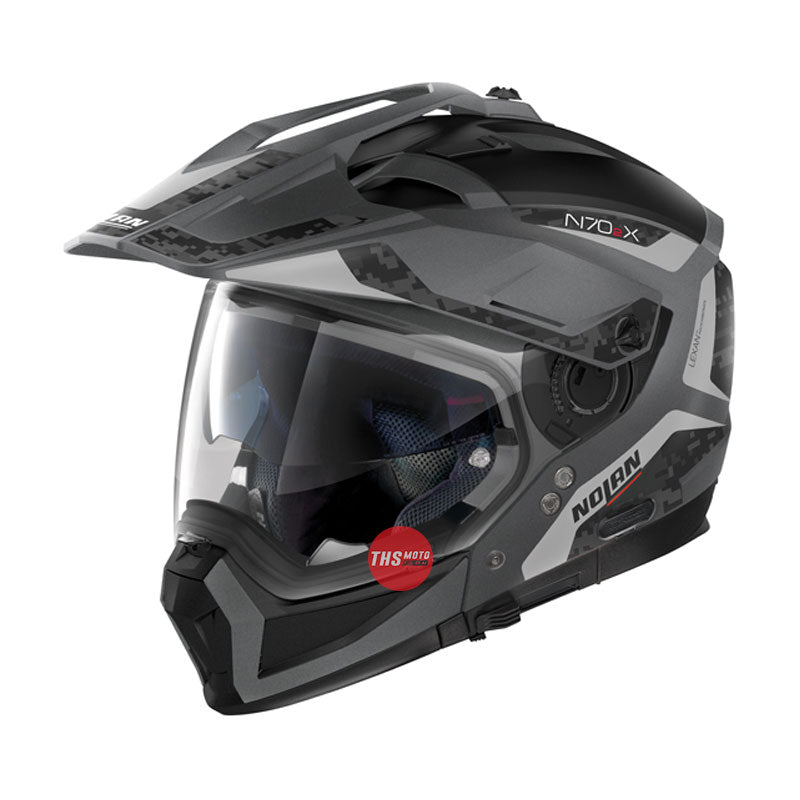 Nolan Helmet N70-2X Torpedo Flat Lava Grey Size 2XL