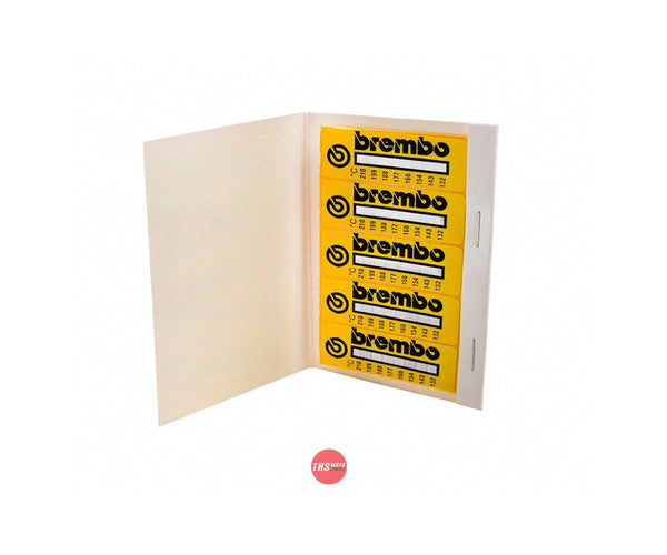 Brembo Thermal Range Sticker 132 210 Deg. C.