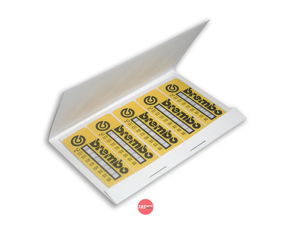 Brembo Thermal Range Sticker 88 127 Deg. C.