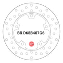 Brembo Rear Disc Aprilia 1000 Rsv / Tuono Various '98->