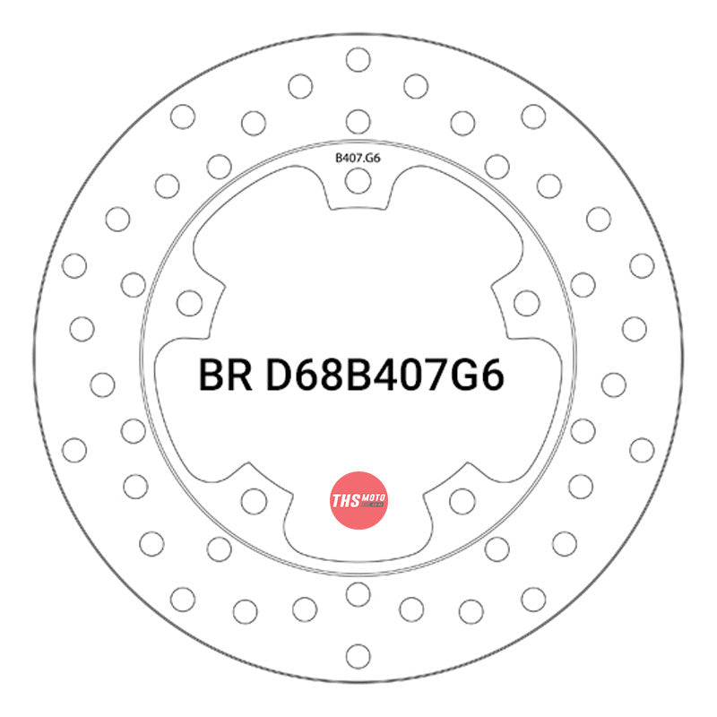 Brembo Rear Disc Aprilia 1000 Rsv / Tuono Various '98->