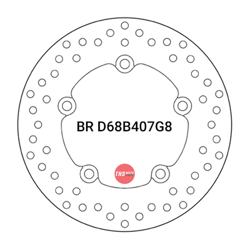Brembo Rear Disc Honda Nc/Ctx 700/750 Various '12->