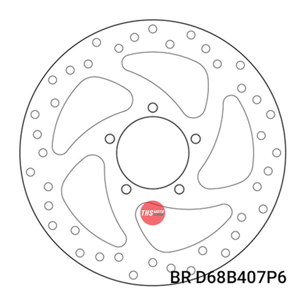 Brembo Rear Disc Ducati Multistrada 950 '17-> / 1200 Enduro '16->