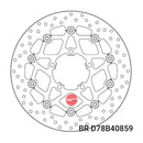 Brembo Front Disc Serie Oro Floating Triumph 675 Daytona '13->