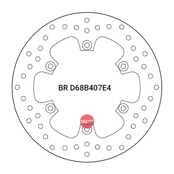 Brembo Rear Disc Yamaha Various '83-'11
