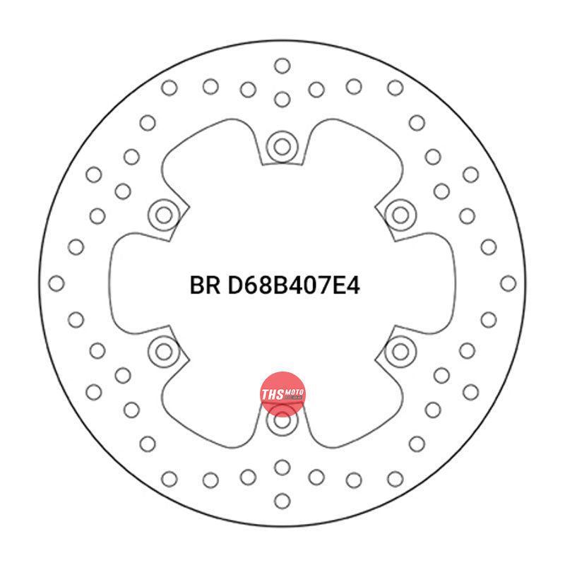 Brembo Rear Disc Yamaha Various '83-'11