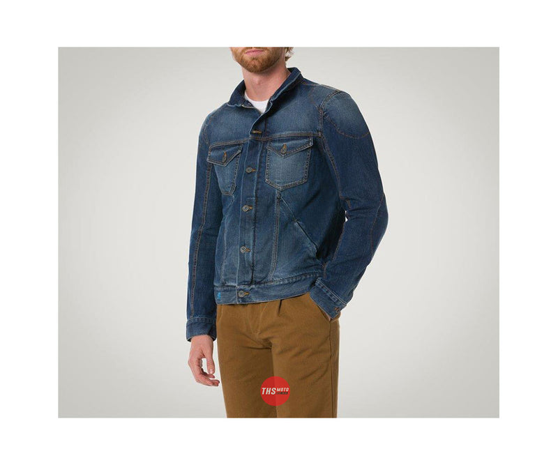 Pmj Jeans West Mens Jacket Blue XL THS Moto NZ - Main Image