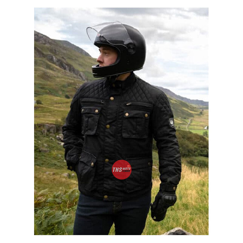 Merlin Edale II Cotec Wax Jacket Black XL