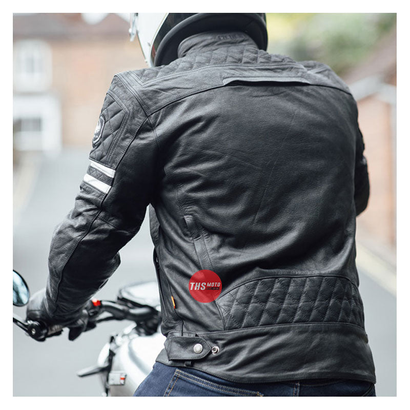 Merlin Hixon II Heritage Leather Jacket Black 46