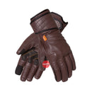 Merlin Catton III Long Leather Gloves Brown Size XL