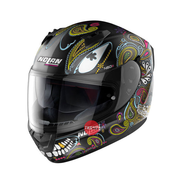 Nolan Helmet N60-6 Ritual Flat Black / Floral Size Large
