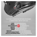 Nolan Helmet N70-2X Skyfall Flat Lava Grey / Yellow Size Medium