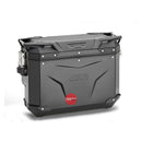 Givi Cam-Side Pannier Right (Shaped) 33Lt Outback Evo Alu Black (Plos)