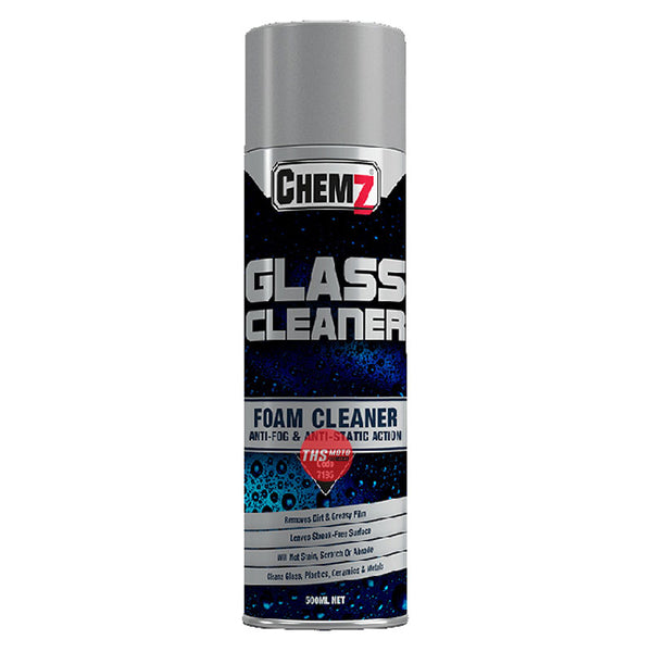 Chemz Glass & Screen Cleaner Aerosol 500 Ml