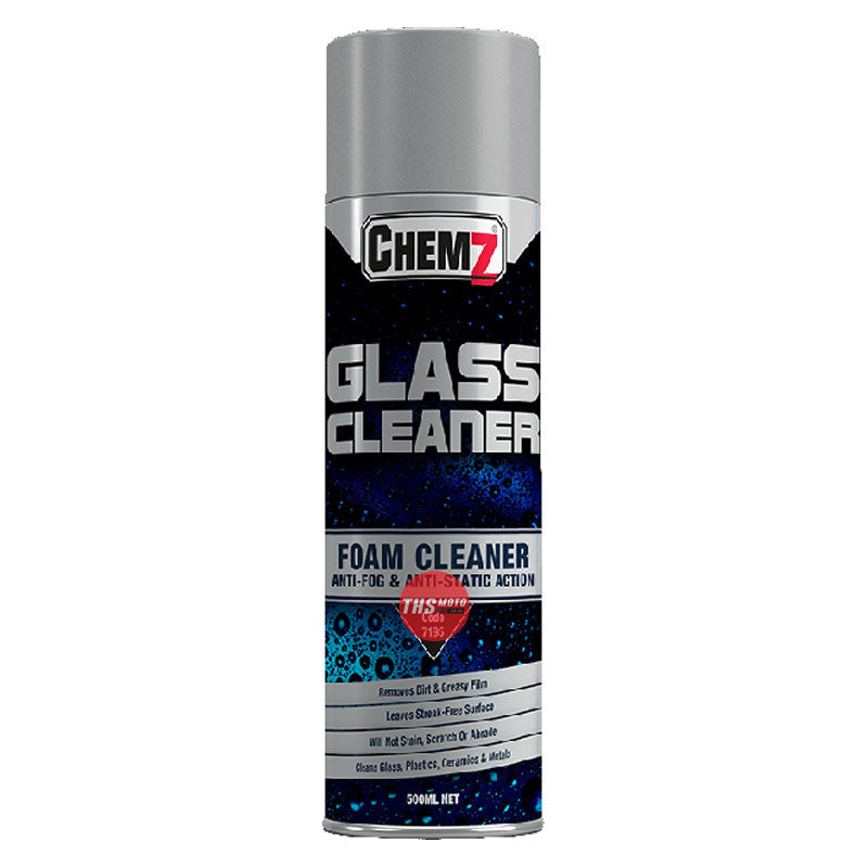 Chemz Glass & Screen Cleaner Aerosol 500 Ml