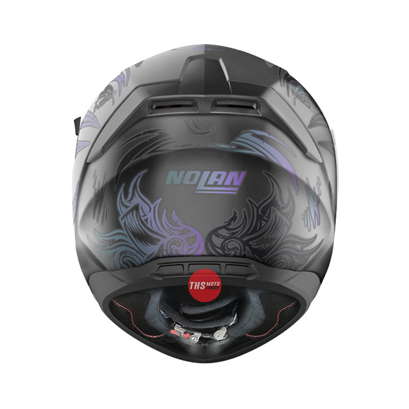 Nolan Helmet N60-6 Muse Flat Lava Grey / Violet Size Large