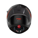 Nolan Helmet N60-6 Sport Outset Flat Black / Red Size Medium