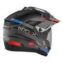 Nolan Helmet N70-2X Earthquake Flat Lava Grey / Blue Red Size 2XL