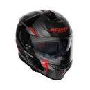 Nolan Helmet N80-8 Wanted Flat Lava Grey / Red Size Large
