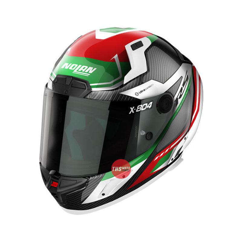 Nolan Helmet X804Rs Ultra Carbon Maven Tri-Colori Size Medium
