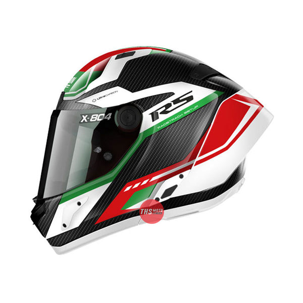Nolan Helmet X804Rs Ultra Carbon Maven Tri-Colori Size Small