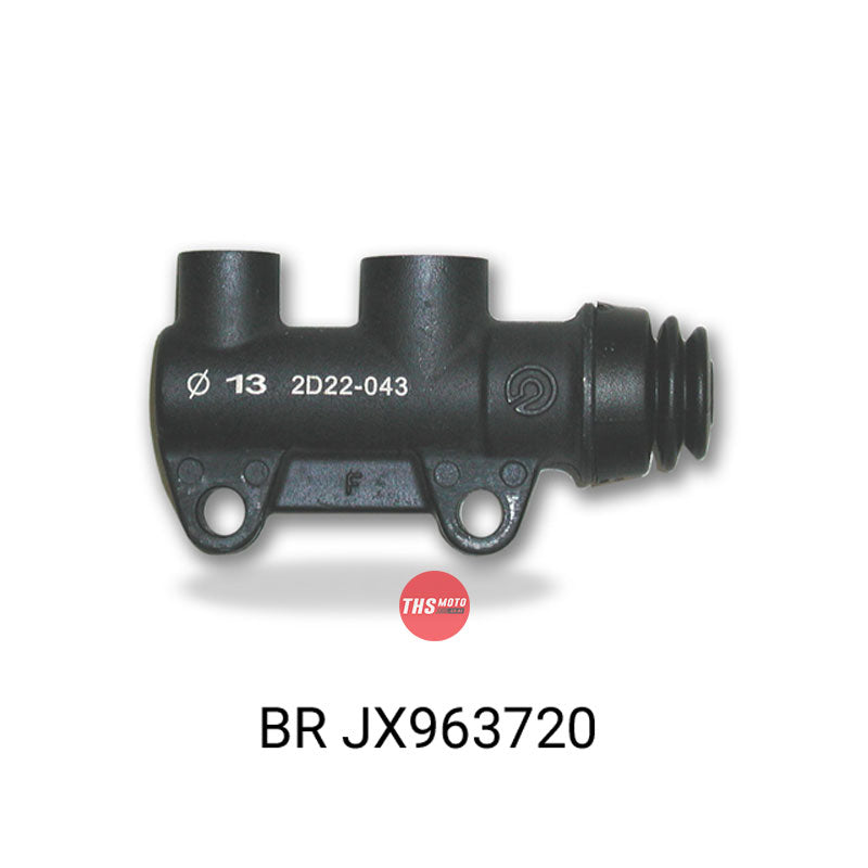 Brembo Rear Brake Master Cylinder. Only For Thumb Inlet 90 Deg. Dia. 13