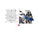 Givi Screen Bmw R1200Gs/Gsa '13-'15 Clear 15cm Taller (Needs D5108Kit)