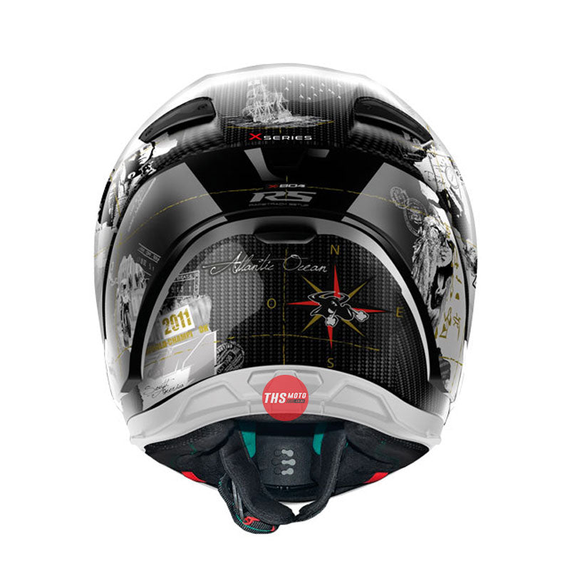 Nolan Helmet X804Rs Ultra Carbon Replica C. Checa White Size XS